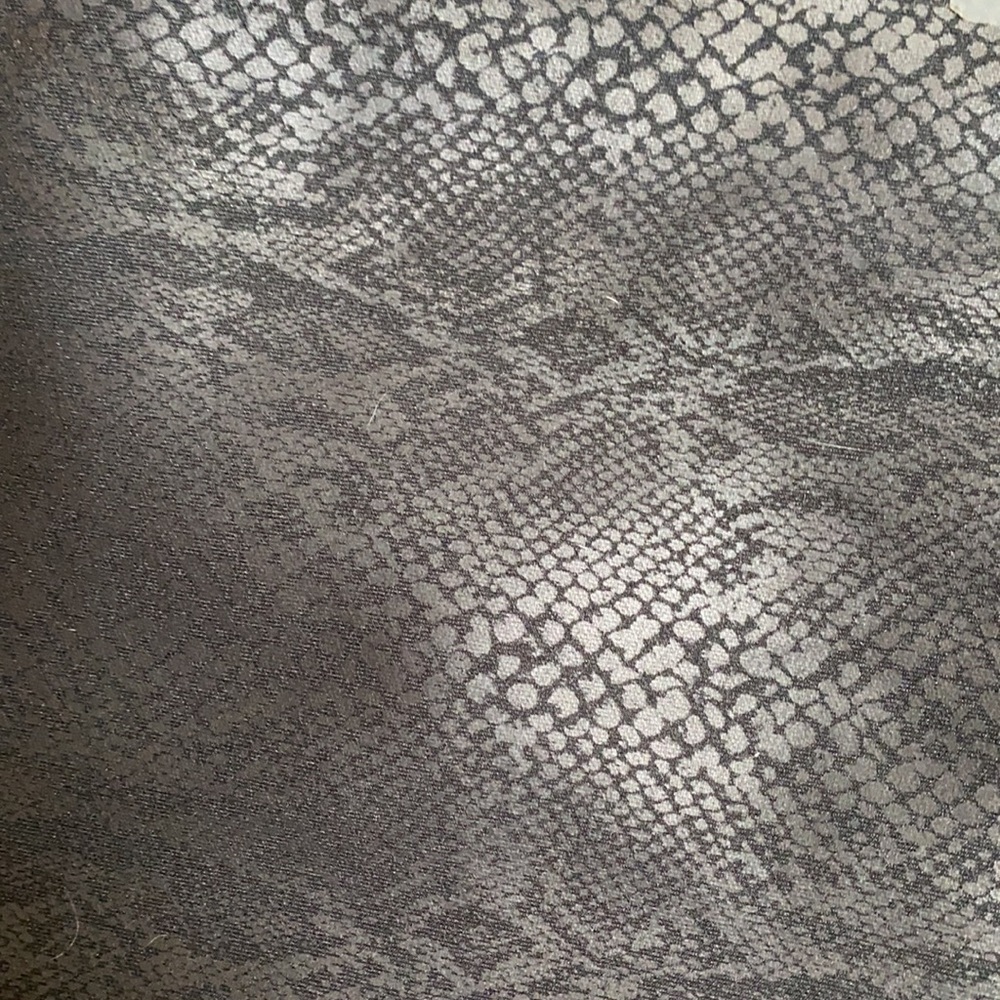 Black python leggings NWT - Picture 3 of 3
